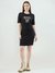 SD LOGO EMBELLISHED MINI DRESS