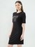 SD LOGO EMBELLISHED MINI DRESS