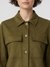 CROPPED SUEDE OVERSHIRT