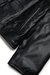 Black Jacket in faux leather with logo