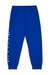 Blue Cotton sweatpants with drawstring