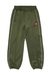 Green Cotton pants with side stripes