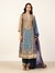 Blue & Multi Floral Garden K Suit Set