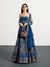 Royal Blue Prisha Lehenga Set