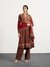Brown  Multi Bandhni Ajrak Suit