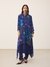 Royal & Turquoise Calico K Suit Set
