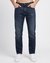 Cotton Blend Relaxed Fit Blue Denim with Stretch