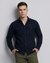 Cotton Relaxed Fit Solid Corduroy Blue Shacket