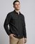 Cotton Linen Relaxed Fit Solid Grey Shacket