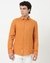 Linen Tailored Fit Solid Yellow Shirt
