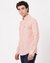 Linen Tailored Fit Yarn Dyed Yellow Shirt