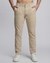 Cotton Stretch Regular Fit Solid Off-White Trouser