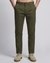 Cotton Stretch Regular Fit Solid Overdye Green Trouser