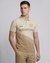 Cotton Slim Fit Cut and Sew Off-White Polo Tshirt