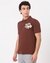 Cotton Slim Fit Embroidered Olive Polo Tshirt