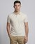 Cotton Mercerized Slim Fit Solid White Polo Tshirt