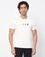 Cotton Slim Fit Solid Crew Neck White White Tshirt