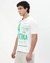 Cotton Slim Fit Solid White Polo Tshirt