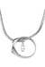 Silver Stainless Steel Pendant Necklace