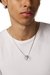 Silver Stainless Steel Pendant Necklace