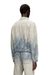 Grey Trucker jacket in Prince of Wales jacquard denim
