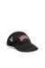 Black Baseball cap with fishnet mesh