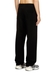 Black Regular Fit Cotton sweatpants with Diesel patch