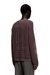 Violet Long-sleeve mesh-knit top