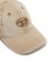 Light Brown Baseball cap with embroidered Oval D