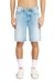 Black Regular Fit Shorts In Destroyed Denim