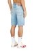 Black Regular Fit Shorts In Destroyed Denim