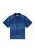 Mid Blue Denim short-sleeve shirt