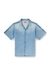 Light Blue Shirt in fluid denim with logo print