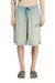 Blue Relaxed Fit Shorts In Fluid Dirt-Effect Denim