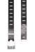 Black 3.4 cm leather belt with all-over eyelets