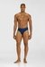 Multicolor 3-Pack Briefs In Stretch Cotton