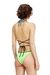Orange Regular Fit Color-Block Bikini Bottoms