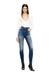 Mid Blue Skinny Fit Jeans - 1984 Slandy-High