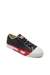 Black S-D-Verse logo sneakers