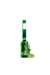Green 1DR-Iconic shoulder bag in transparent TPU