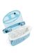 Blue 1DR-Iconic shoulder bag in transparent TPU