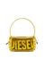 Yellow 1DR-Iconic shoulder bag in transparent TPU