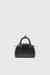 Black 1DR Dome-Mini crossbody bag in nappa leather
