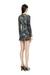 Multicolor Skinny Fit Printed Mini Dress With Crystal Details