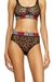 Brown Nylon lace panties with Diesel logo