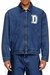 Blue Regular Fit Jacket - Rekal-Dm