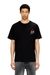 Black Cotton T-shirt with cherry graphic Black