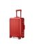 Red Aluminum Suitcase