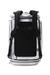 Silver Metallic Pu 3-Way Backpack