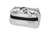 Silver Metallic Pu Beauty Case